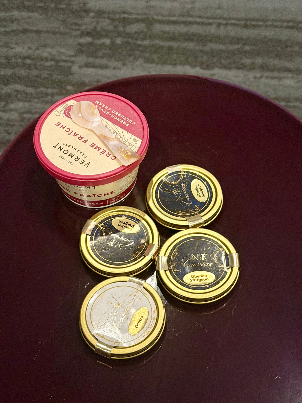 Siberian Sturgeon Caviar ( Full Tasting Set )