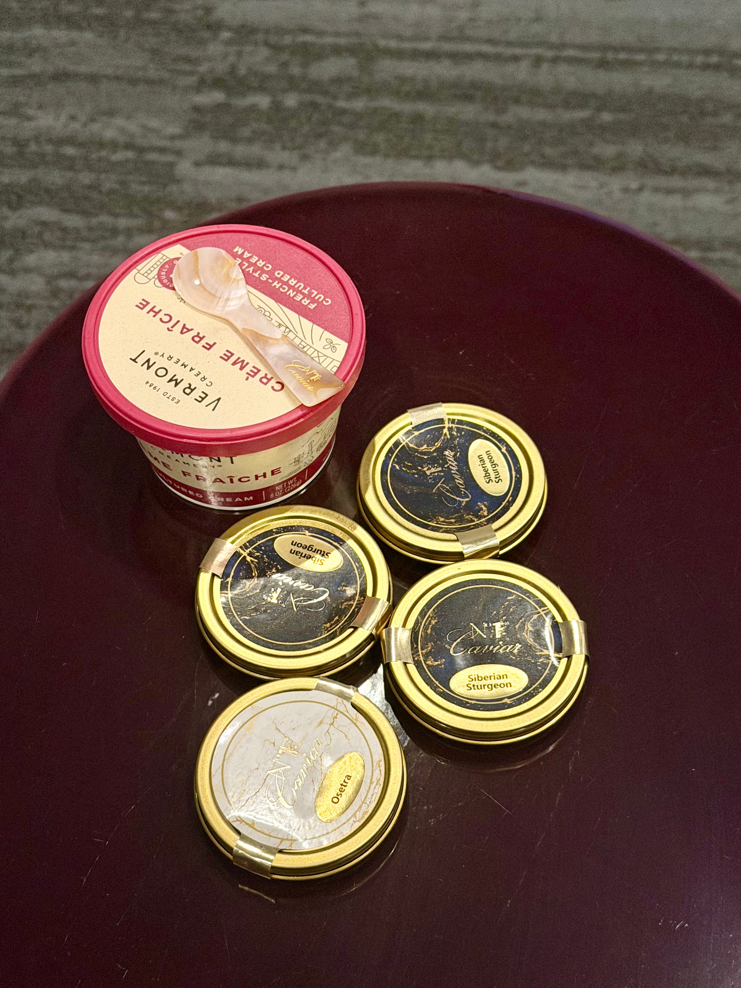 Siberian Sturgeon Caviar ( Full Tasting Set )