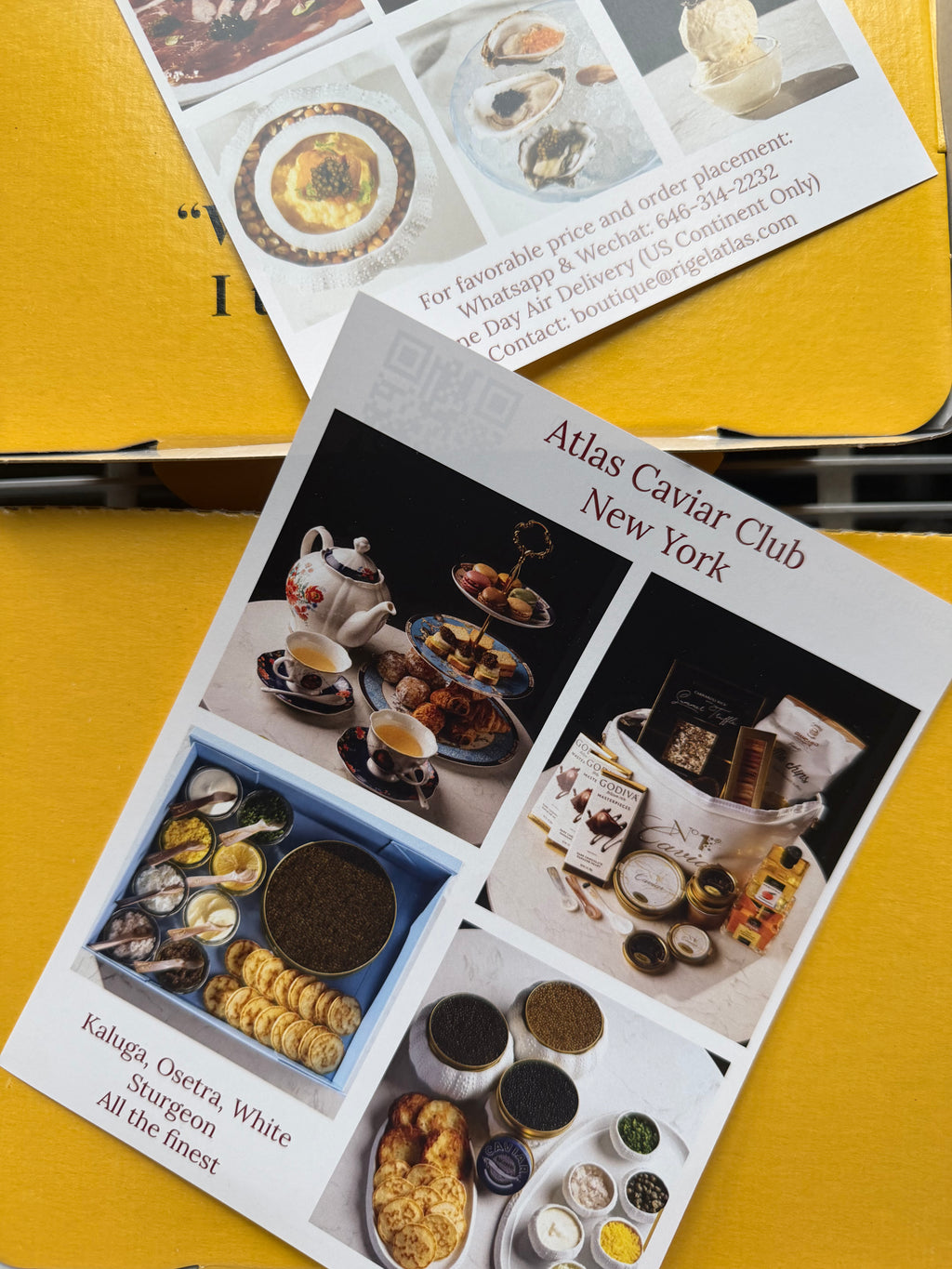 Siberian Sturgeon Caviar ( Full Tasting Set )