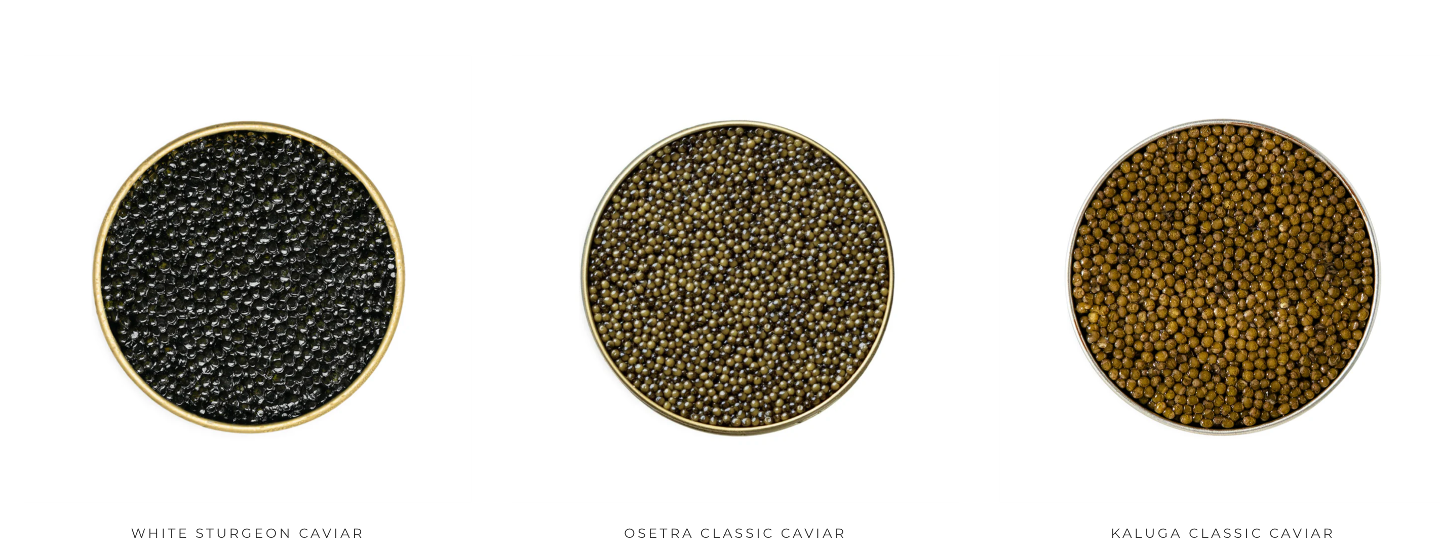 Carnival Celebration 5 Tin Caviar Gift Set with Truffle Butter and Premium Package ( Charity Special Edition )